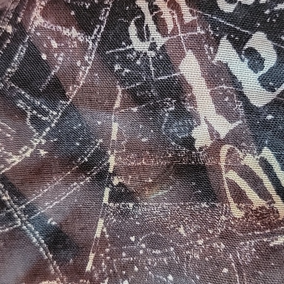 Harry Potter Marauder's Map Infinity Fashion Scarf I Solemnly Swear. - Picture 8 of 8